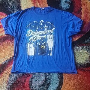Blue Graphic Men's Short Sleeve Tee DRAYMOND GREEN